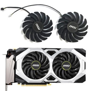 2pcs 87mm PLD09210S12HH 4Pin RTX2080 쿨러 팬 MSI Geforce RTX 2060 2070 2080 Super Ventus XS OC 그래픽 카드 팬