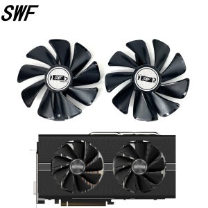 Sapphire Radeon RX 470 480 580 570 NITRO Mining Edition RX580 RX480 게임용 비디오 카드 냉각 팬용 CF1015H12D 쿨러 팬