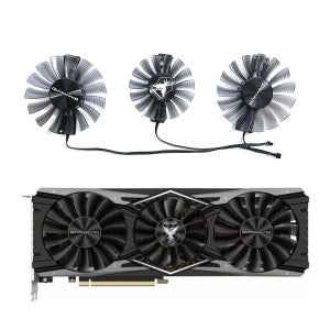 기존 GAINWARD RTX2080TI EMTEK RTX 2080 TI PHOENIX 비디오 카드 팬 4PIN 88MM FD9015U12S RTX 2080 TI GPU 팬
