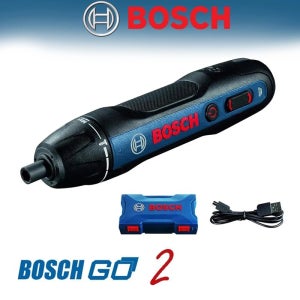 BOSCH GO2 전문 전기 무선 스크루 드라이버, 가정용 미니 충전식 전동 공구, 3.6V