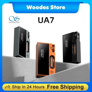 샨링 UA7 휴대용 USB DAC AMP 튜브 트랜지스터 듀얼 모드 하이파이 오디오 동글 44mm 밸런스드
