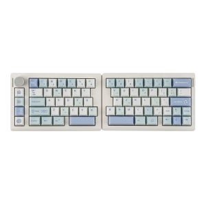 EPOMAKER Split70 QMK/VIA 70% 분할 레이아웃 핫스왑 유선/BT/2.4Ghz 무선 기계식 게이밍 키보드 프로그래머블 노브 포함