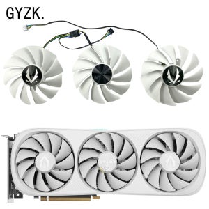 ZOTAC 지포스 RTX4070ti 4070ti 슈퍼 4080 4080s 트리니티 OC 화이트 그래픽 카드 교체 선풍기 GA92S2U 용 신제품