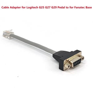 로지텍 G25 G27 G29 페달용 케이블 어댑터, Fanatec 베이스용 연결