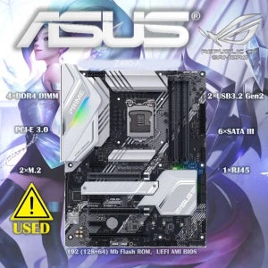 ASUS ROG STRIX Z490-A LGA 1200 (인텔 10세대) Z490 SATA 6Gb/s ATX 인텔 메인보드