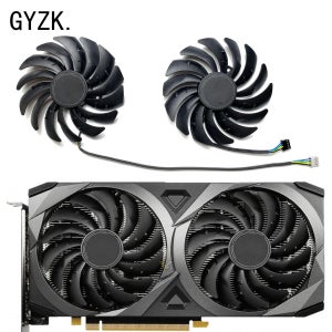 MSI GeForce 그래픽 카드 교체 팬, RTX3050 3060 3060ti 3070, 8GB VENTUS 2X OC 완투시, PLD10010S12H, 신제품