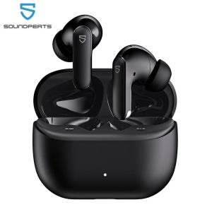 SoundPEATS Q3 Pro 무선 이어버드 액티브 노이즈 캔슬링 블루투스 V6.0 이어폰(4개 마이크, 13mm 드라이버, 멀티포인트 연결)
