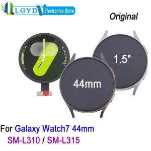 Samsung Galaxy Watch 7 44mm SM-L310 SM-L315용 오리지널 슈퍼 AMOLED 스크린, 1.5인치 Watch7 44mm 디스플레이 터치 스크린 교체