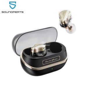 SoundPEATS H3 무선 블루투스 이어버드 하이브리드 3 드라이버 HiFi 55dB 어댑티브 ANC 헤드폰 (LDAC AptX 무손실 고해상도 오디오 지원)