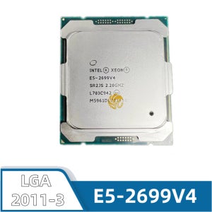 인텔 제온 E5-2699V4 CPU 22코어 2.20GHz 55MB L3 캐시 145W SR2JS LGA 2011-3 E5 2699 V4 E5-2699V4