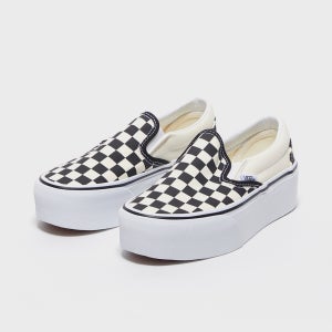 [반스] [공식]_클래식 슬립온 스택폼 - 체커보드 / VN0A7Q5RTYQ1