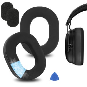 Razer BlackShark V3 Pro용 Geekria 스포츠 쿨링 젤 교체용 이어 패드(BlackShark V3 Wireless에는 맞지 않음)