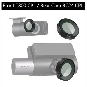70mai Dash Cam 4K T800 CPL 필터 70mai 후면 캠 RC24 CPL 필터 용 눈부심 감소 반사
