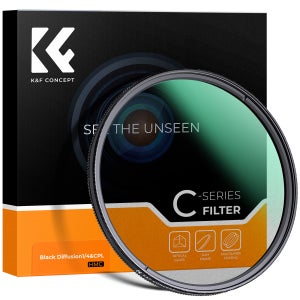 K&F Concept 2 in 1 CPL+ 1/4 블랙미스트 필터 67mm 82mm 77mm 72mm 58mm 55mm 52mm 49mm 46mm 43mm 37mm CPL 편광판 