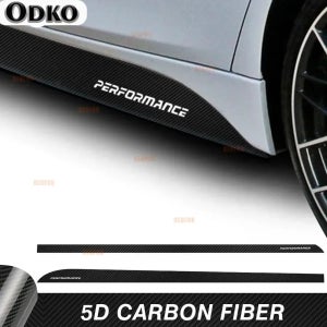 BMW F30 F31 F32 F33 F22 F23 F15 F85 F10 E60 E61 G30 E90 M 퍼포먼스 사이드 스커트 실 스트라이프 바디 데칼 스티커