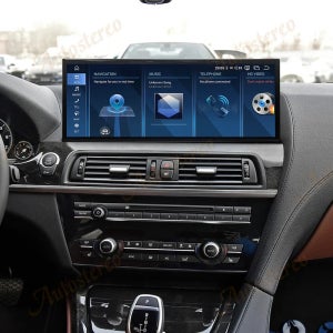 15.8 인치 Qualcomm 680 안드로이드 13 Carplay For BMW 6 6GT M6 F06 F12 F13 차량용 멀티미디어 플레이어 GPS 네비게이션 차량용 라디오 