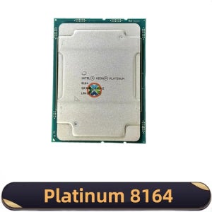 인텔 제온 플래티넘8164 CPU 26코어 52스레드 2.0GHz 35.75MB 150W LGA3647 C621 서버 마더보드용 플래티넘 8164