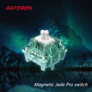 Gateron 자기 옥 스위치 PRO 고정밀 조정 가능한 키 스트로크 HIFI 마작 플레이어 맞춤형 기계식 키보드 스위치