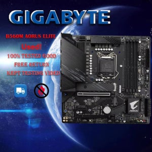기가바이트 B560M AORUS ELITE 마더보드, LGA 1200 DDR4 128GB M-ATX B560 데스크탑 메인보드, M.2 SATA III USB3.0