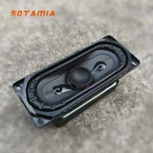 SOTAMIA 2개 2인치 서브우퍼 4옴 30W 배럴 오디오 사운드 컬럼 풀 레인지 스피커 DIY 사운드바 블루투스 스피커 100x40mm