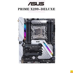 ASUS PRIME X299-DELUXE 마더보드 소켓 LGA2066 CPU DDR4 4266(O.C) 메모리 칩셋 X299 ATX 메인보드