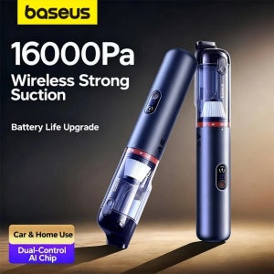 베이스어스 A5 16000Pa 무선 차량용 진공 청소기 강력한 휴대용 핸드헬드 자동차 청소기 차량 내부 청소 및 가정용