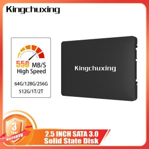 Kingchuxing Ssd 하드 드라이브 2 테라바이트 노트북 Ssd Sata 1 테라바이트 512gb Ssd Sata 3 컴퓨터 노트북 SSD40625 용 내부 솔리드 스테이트