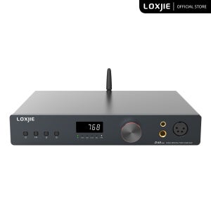 LOXJIE D40 pro 오디오 DAC 헤드폰 앰프 ES9039MSPRO XU316 DSD512 블루투스 5.1 LDAC APTXHD I2S AES MQA-CD 리모컨