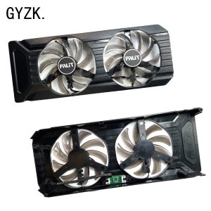 PALIT GeForce P106-100 GTX1060 1070 1070ti 1080 용 듀얼 그래픽 카드 교체 선풍기 패널, 선풍기 GA91S2U 포함, 신제품