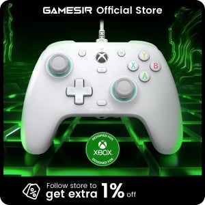 GameSir G7 SE Xbox 유선 게임패드 게임 컨트롤러 (Xbox Series X, Xbox Series S, Xbox One, Hall Effect PC 조이스틱 지원)