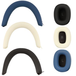 Bowers & Wilkins PX8/PX7 S3 헤드폰 교체 용 이어 패드 쿠션 컵 커버 이어 패드 용 실리콘 이어 패드 헤드 밴드 커버