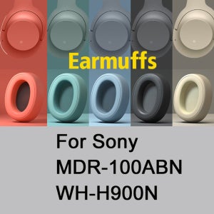 소니 MDR-100ABN WH-H900N 헤드폰 교체용 이어 패드 쿠션 컵 커버 이어 패드 귀마개 1 쌍용 이어 패드