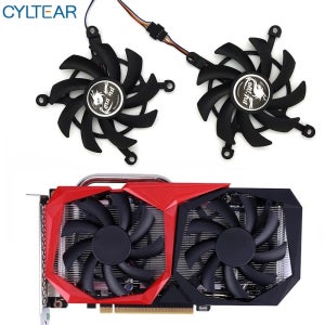 4핀 RTX 2060 2060SUPER COLORFUL GeForce GTX 1660Ti 1650 1660 SUPER 그래픽 카드 냉각 팬 교체