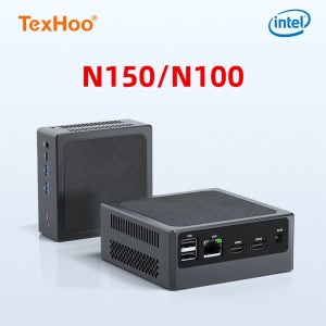 텍스후 미니 PC 인텔 N100 N95 N2940 라이젠 5 3450U 최대 16GB DDR4 512GB SSD 지원 듀얼 LAN 데스크탑 게이밍 컴퓨터