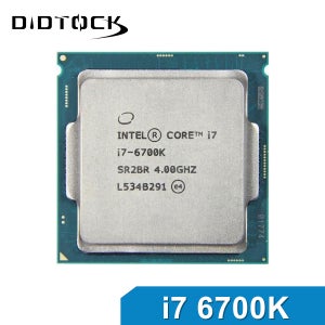 인텔 코어 i7 6700k CPU 4.0GHz 소켓 LGA 1151 쿼드 코어 SR2BR 데스크탑 프로세서