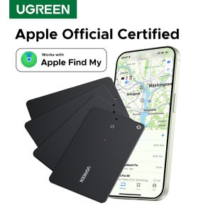 UGREEN 지갑 찾기, 스마트 블루투스 추적기 카드 및 수하물 태그용 항목 찾기 Apple Find My App이 포함된 여권(iOS만 해당)