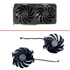 KFA2 GALAX GeForce RTX3060ti 3070 3070ti GDDR6X PLUS OC 그래픽 카드 교체용 팬용 새로운 냉각 102mm GFY10015H12SPA