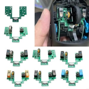 Logitech G Pro 무선 게임용 마우스 수리 부품 마우스 상단 마더 보드 마이크로 스위치 버튼 어셈블리 키 보드 1 세트