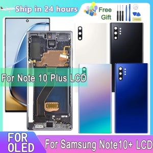삼성 갤럭시 노트 10 플러스 LCD 디스플레이 터치 스크린 디지타이저 교체 부품에 대한 OLED 삼성 Note10Plus N975F N976N LCD