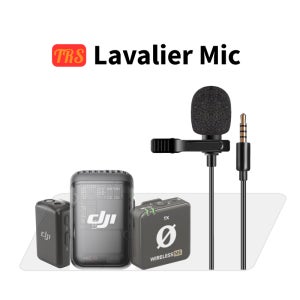 DJI MIC1 MIC 2 mini mic 액세서리 용 NUNAVO 라 발리에 마이크 유선 마이크 사이클링 헬멧 마이크 전문 오토바이 마이크