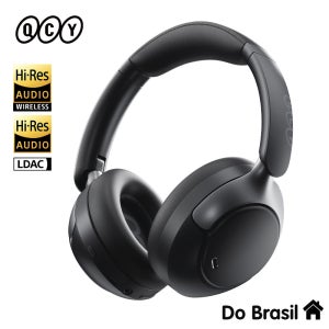 QCY H3 PRO 적응형 ANC 무선 헤드폰 오버이어 헤드셋 50dB, LDAC 고해상도 무선 오디오 Bluetooth 5.4 듀얼 연결