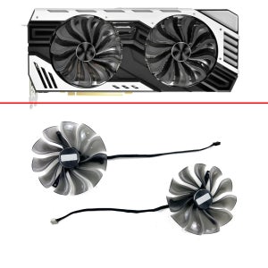 Palit RTX 2060 2070 2080 Super JetStream 그래픽 카드 쿨러용 냉각 팬 95mm 4핀 FD10015H12S GAA8S2U