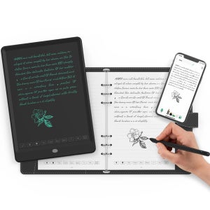 SyncPen3 세트 스마트 디지털 펜(스마트 노트북 및 LCD 쓰기 태블릿 포함) Bluetooth 무선 OCR 디지털 펜 녹음 노트 NEWYES
