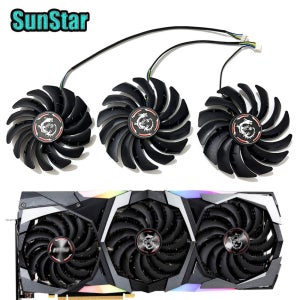 MSI RTX 2070 2080 SUPER 2080 Ti GAMING X TRIO 그래픽 카드 쿨러용 새 RTX 2080 PLD09210S12HH PLD10010S12HH GPU 
