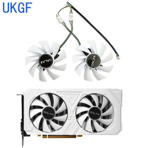 UKGF 브랜드의 새로운 85MM 4PIN GA92S2U RTX2060 GPU 팬 GALAX GeForce RTX2060 GTX1660 1660ti 1660S EX 화이트 OC 그