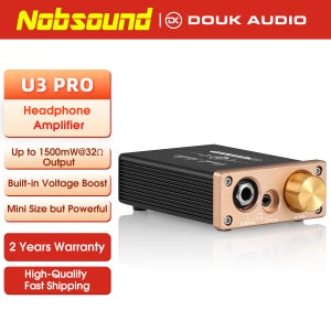Nobsound U3PRO 하이파이 헤드폰 앰프, 클래스 A 미니 데스크탑 앰프, 헤드셋용 DC5V