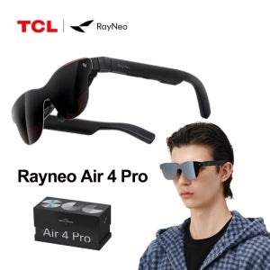 레이네오 에어 4 프로 포켓 TV 스마트 AR 안경 AI HDR 영화 감상 3D 135인치 화면 DHR10 1200니트 고휘도 아이폰 지원