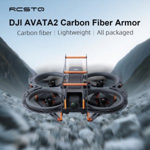 DJI Avata 2 보호 쉘 프로펠러 렌즈 보호용 RCSTQ 경량 하드 올라운드 탄소 섬유 갑옷 드론 액세서리