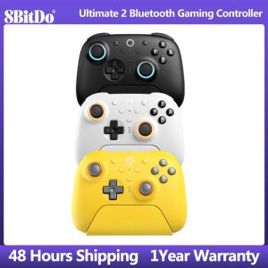 Nintendo Switch 2 PC Windows용 8BitDo Ultimate 2 Bluetooth 컨트롤러, TMR 조이스틱, 홀 이펙트 트리거가 포함된 무선 게임패드