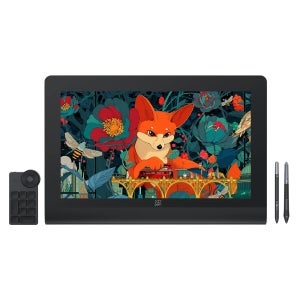 XPPen 15.6인치 아티스트 울트라 16 OLED 4K 터치스크린 드로잉 그래픽 태블릿 모니터 디스플레이 16K 펜 압력 지원 윈도우 맥 안드로이드용